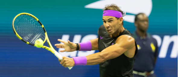 Tenista Rafael Nadal na US Open - Zdroj  lev radin, Shutterstock.com