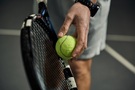 Příprava na tenisové podání