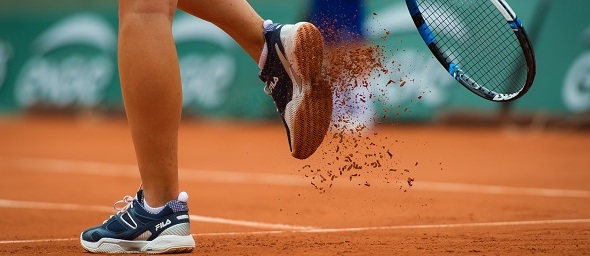 Tenisový turnaj na antuce - ilustrační foto