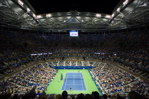 US Open, tenisový grandslam, kurt Arthur Ashe - Zdroj Jimmie48 Photography, Shutterstock.com