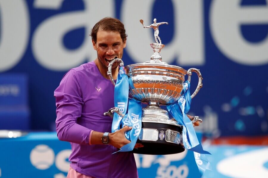 Rafael Nadal v roce 2021 vyhrál už 12. titul na ATP Barcelona