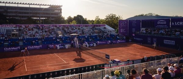 Tenis, WTA, antukový kurt na turnaji WTA 250 Štrasburk - Internationaux de Strasbourg