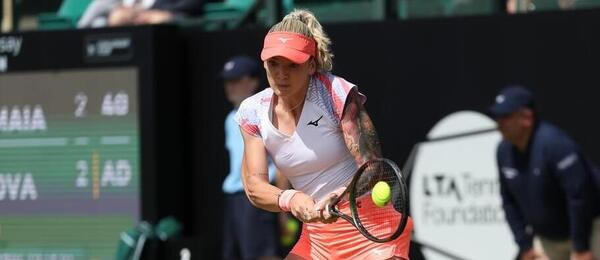 Tenis, WTA, Tereza Martincová na travnatém turnaji v Nottinghamu, Anglie