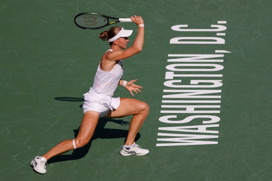 Tenis, WTA, Liudmila Samsonova na turnaji WTA Washington, Citi Open