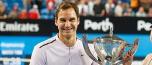 Tenis, Roger Federer, Belinda Bencic, Hopman Cup - Zdroj ČTK, imago sportfotodienst, Juergen Hasenkopf