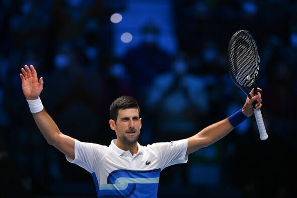 Tenis, Novak Djokovič na Turnaji mistrů - ATP Finals