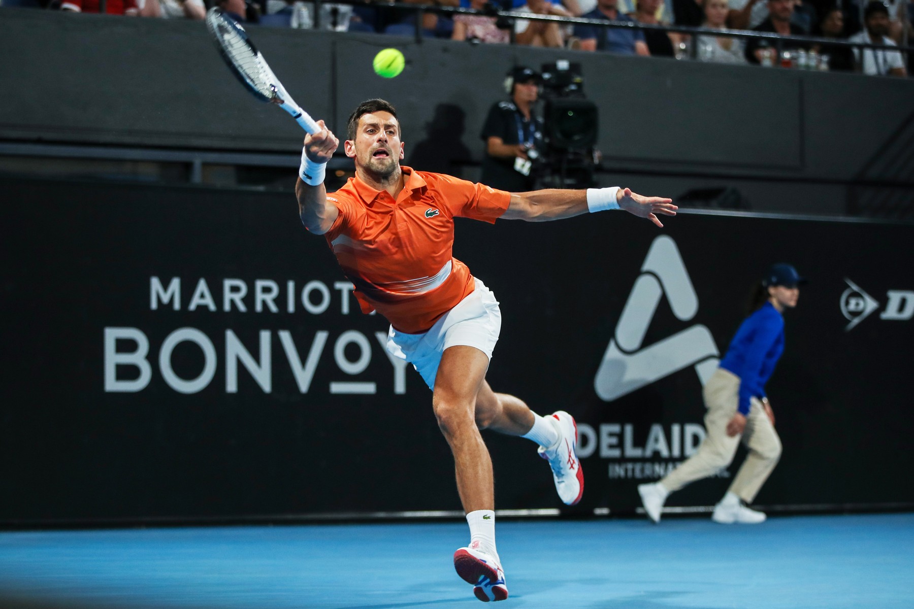 Tenista Novak Djokovič na turnaji ATP Adelaide International 1 2023 - sledujte finále Djokovič vs Korda dnes živě v live streamu online - foto Profimedia