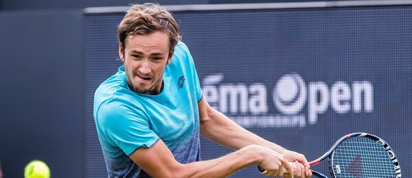 Daniil Medvedev na tenisovém turnaji Libéma Open v Nizozemsku - ATP 250 Hertogenbosch program, výsledky, live stream online