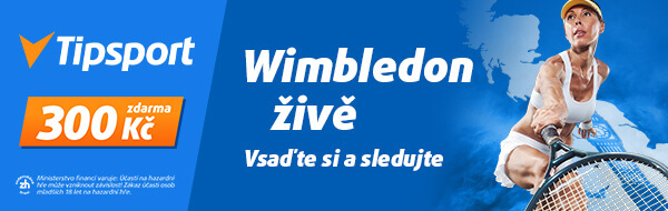 Sledujte Wimbledon 2023 živě online na TV Tipsport