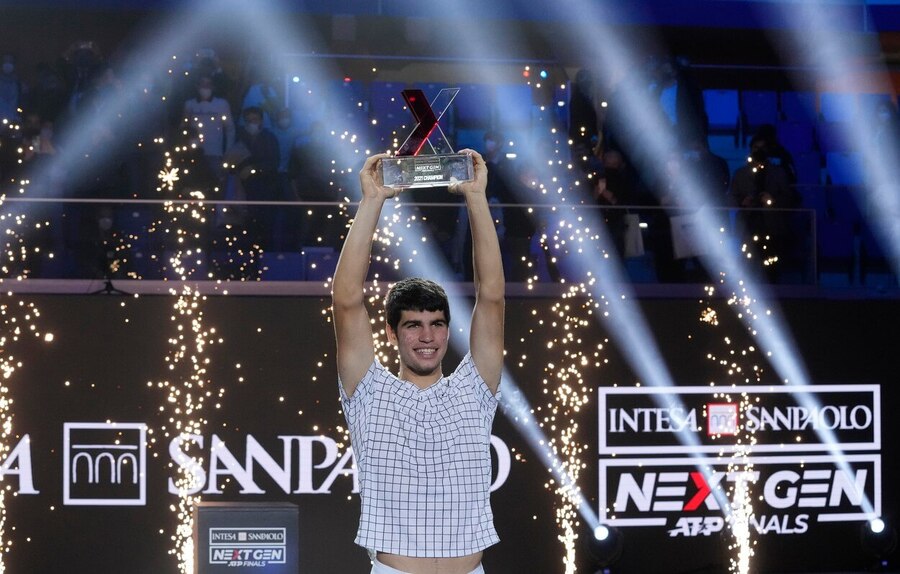 Tenis, Next Gen ATP Finals, Carlos Alcaraz vyhrál Turnaj mistrů mladých hráčů v roce 2019