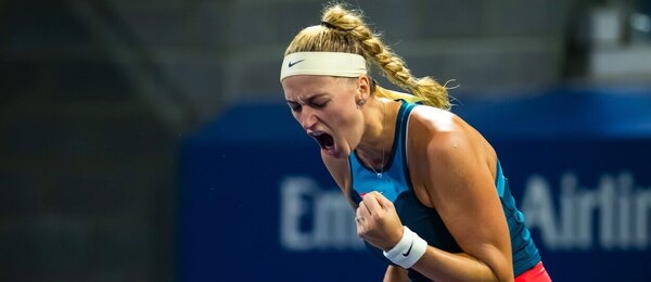Tenis, New York, US Open 2023 - Petra Kvitová ve vítězném zápase 1. kola - sledujte dnes tenis Kvitová vs Wozniacki živě online