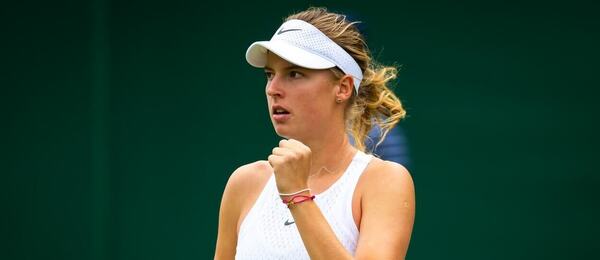 Tenis, WTA, Linda Fruhvirtová během Wimbledonu