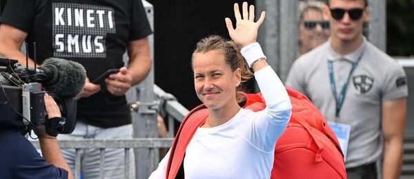 Tenistka Barbora Strýcová na svém rozlučkovém turné po WTA Tour 2023 - Strýcová dnes hraje čtvrtfinále smíšené čtyřhry na US Open 2023