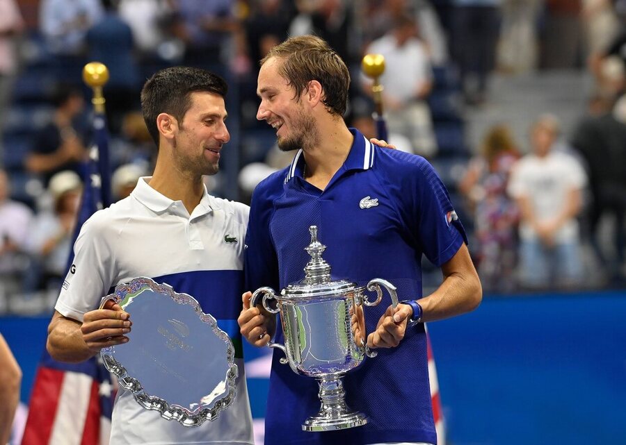 Novak Djokovič a Daniil Medveděv se znovu střetnou ve finále US Open