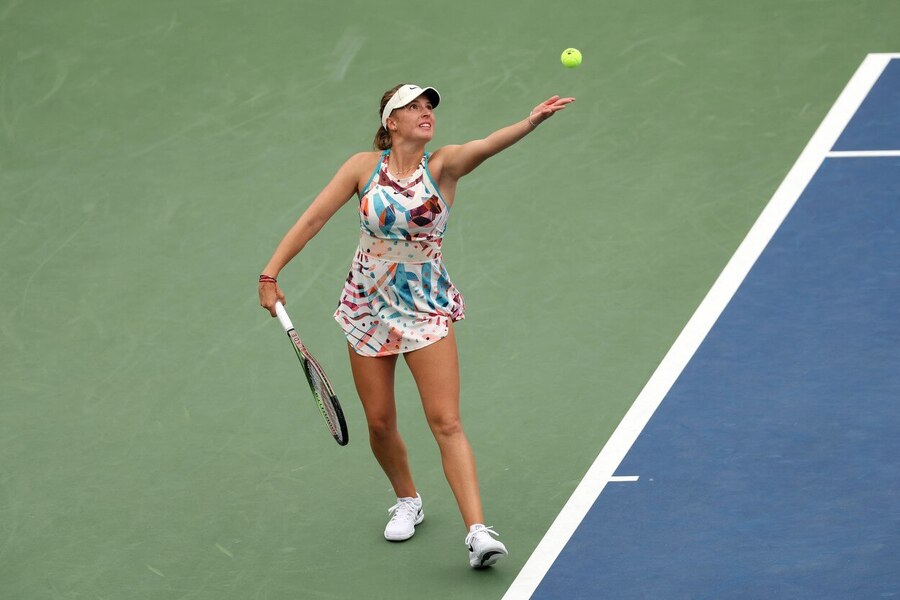 Tenis, WTA, Linda Fruhvirtová během grandslamu US Open, New York, USA