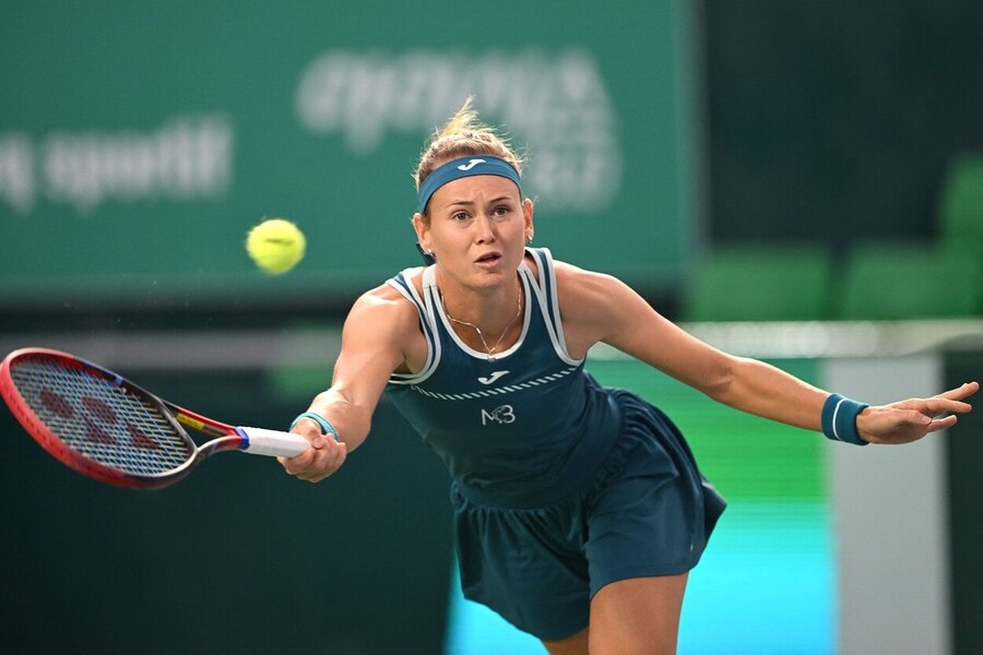 Tenis, Marie Bouzková ve čtvrtfinále Korea Open 2023 v Soulu - Bouzková dnes hraje semifinále na Nanchang Open proti Shnaider