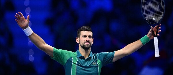 Tenis, ATP, Novak Djokovič vítězí ve finále Turnaje mistrů 2023 Turín, ATP Finals